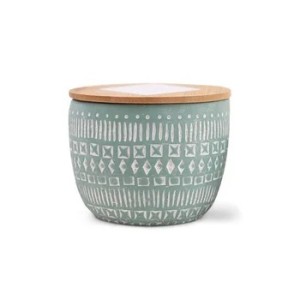 Ароматна соева свещ от бетон Падивакс Сонора 283 гр – мента - бергамот и свежа смокиня